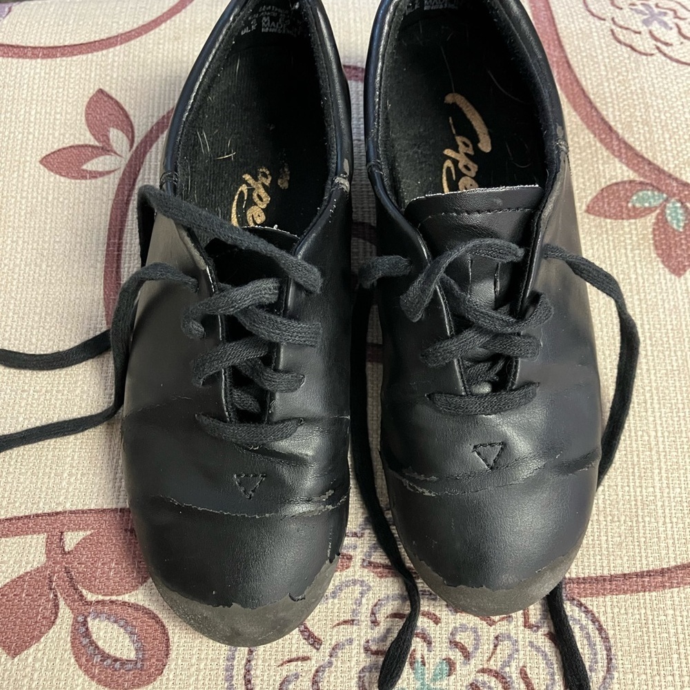 Capezio Black Kids tap shoes